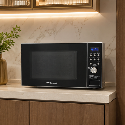 Bompani BO-20DS 20L Digital Microwave Oven – 700W – Stainless Steel