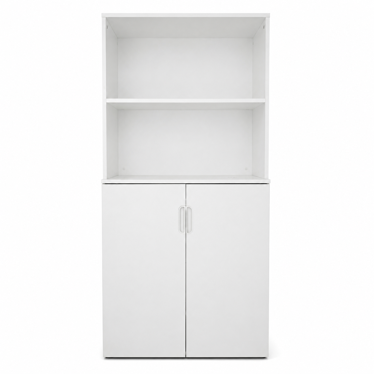 IKEA BILLY / OXBERG Bookcase with 2 Doors – White – 80 × 30 × 202 cm