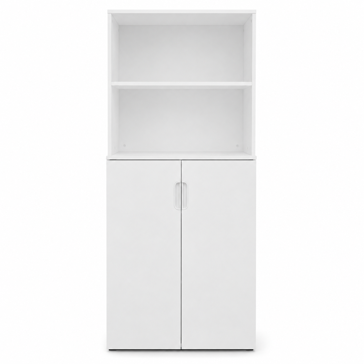 IKEA BILLY / OXBERG Bookcase with 2 Doors – White – 80 × 30 × 202 cm