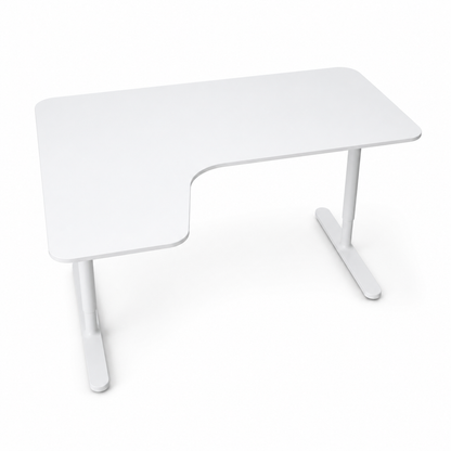 IKEA BEKANT Left Corner Desk – White – 160 × 110 cm