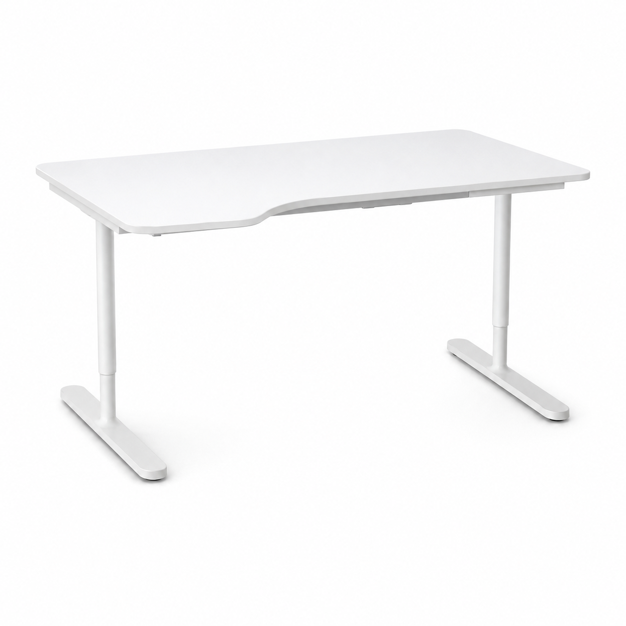 IKEA BEKANT Left Corner Desk – White – 160 × 110 cm