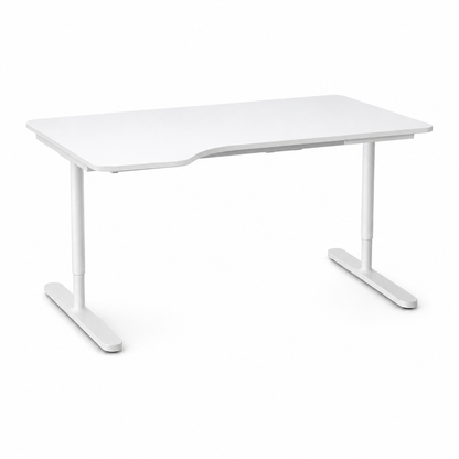 IKEA BEKANT Left Corner Desk – White – 160 × 110 cm