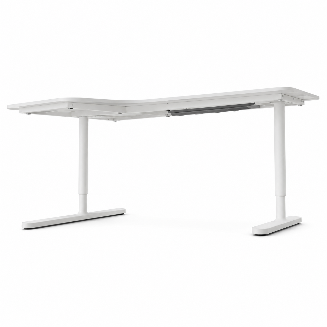 IKEA BEKANT Left Corner Desk – White – 160 × 110 cm