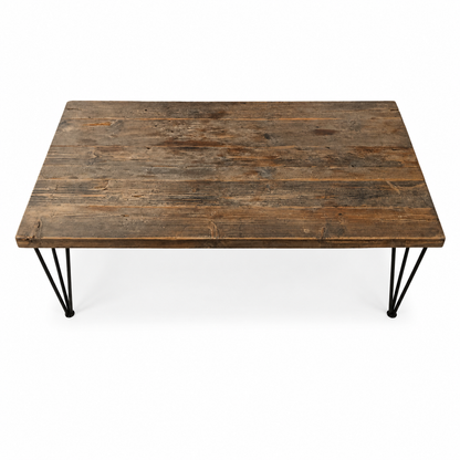 2XL Vintage Rustic Rectangular Center Table – 130 × 74 × 44 cm