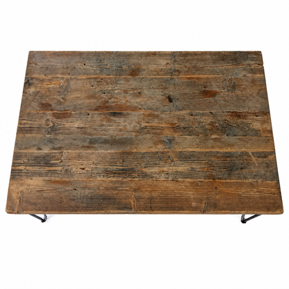 2XL Vintage Rustic Rectangular Center Table – 130 × 74 × 44 cm