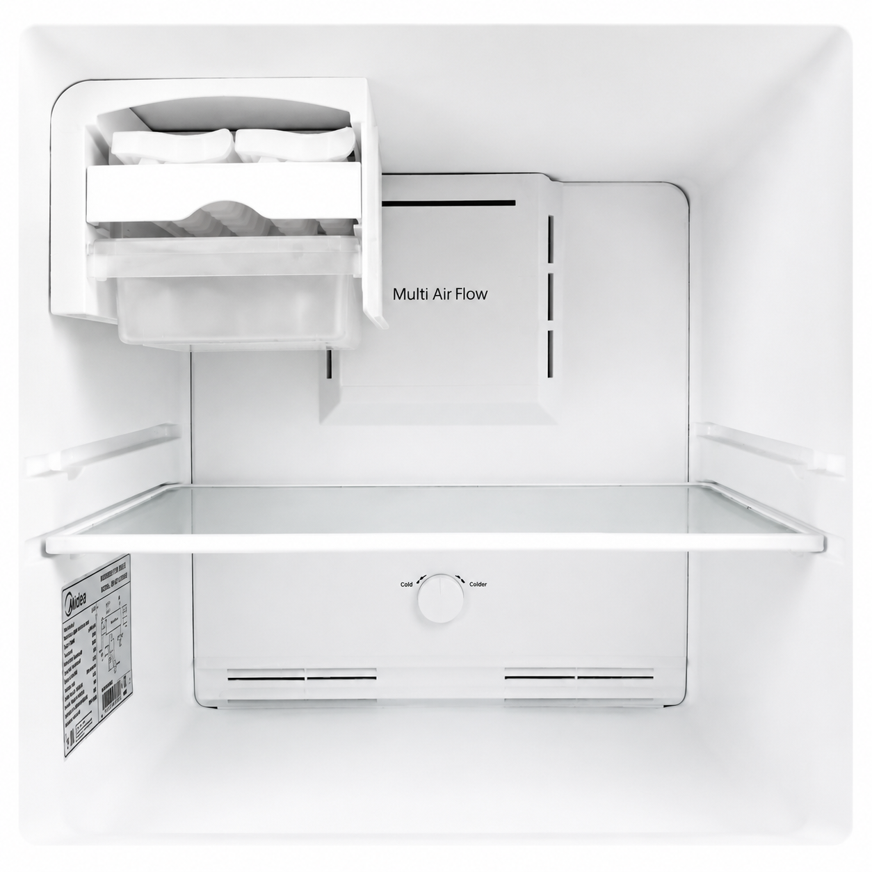 Midea HD-333FWEN(S) 252L Top Freezer Refrigerator – Silver
