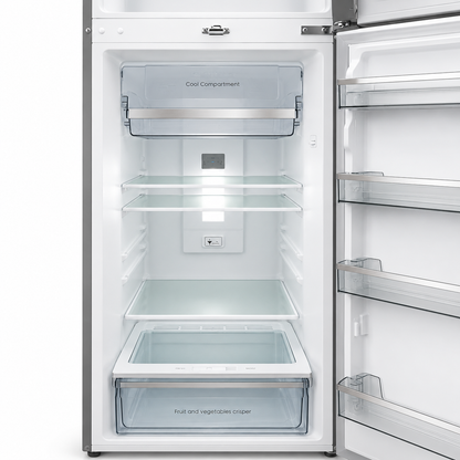 Midea HD-333FWEN(S) 252L Top Freezer Refrigerator – Silver