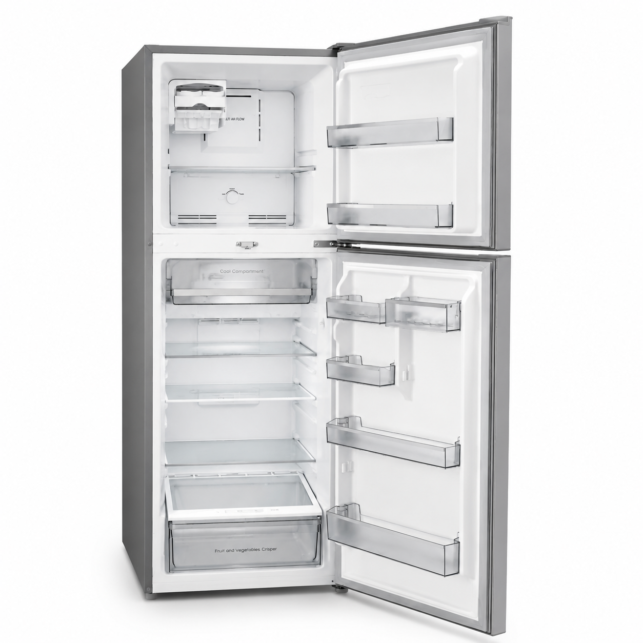 Midea HD-333FWEN(S) 252L Top Freezer Refrigerator – Silver