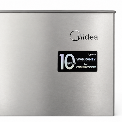 Midea HD-333FWEN(S) 252L Top Freezer Refrigerator – Silver