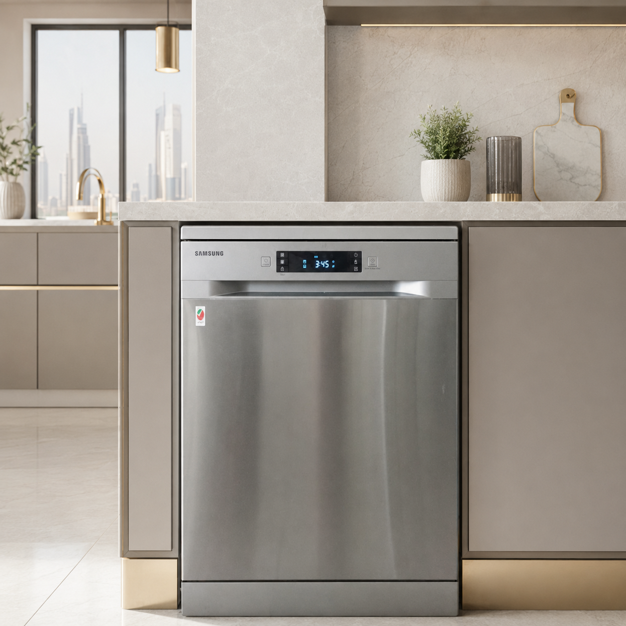 Samsung DW60M6040FS 13 Place Setting Freestanding Dishwasher – Stainless Steel