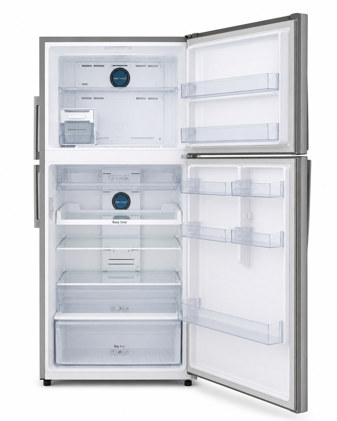 Samsung RT72K6357SL 720L Top-Mount Refrigerator with Twin Cooling Plus & Digital Inverter – Silver