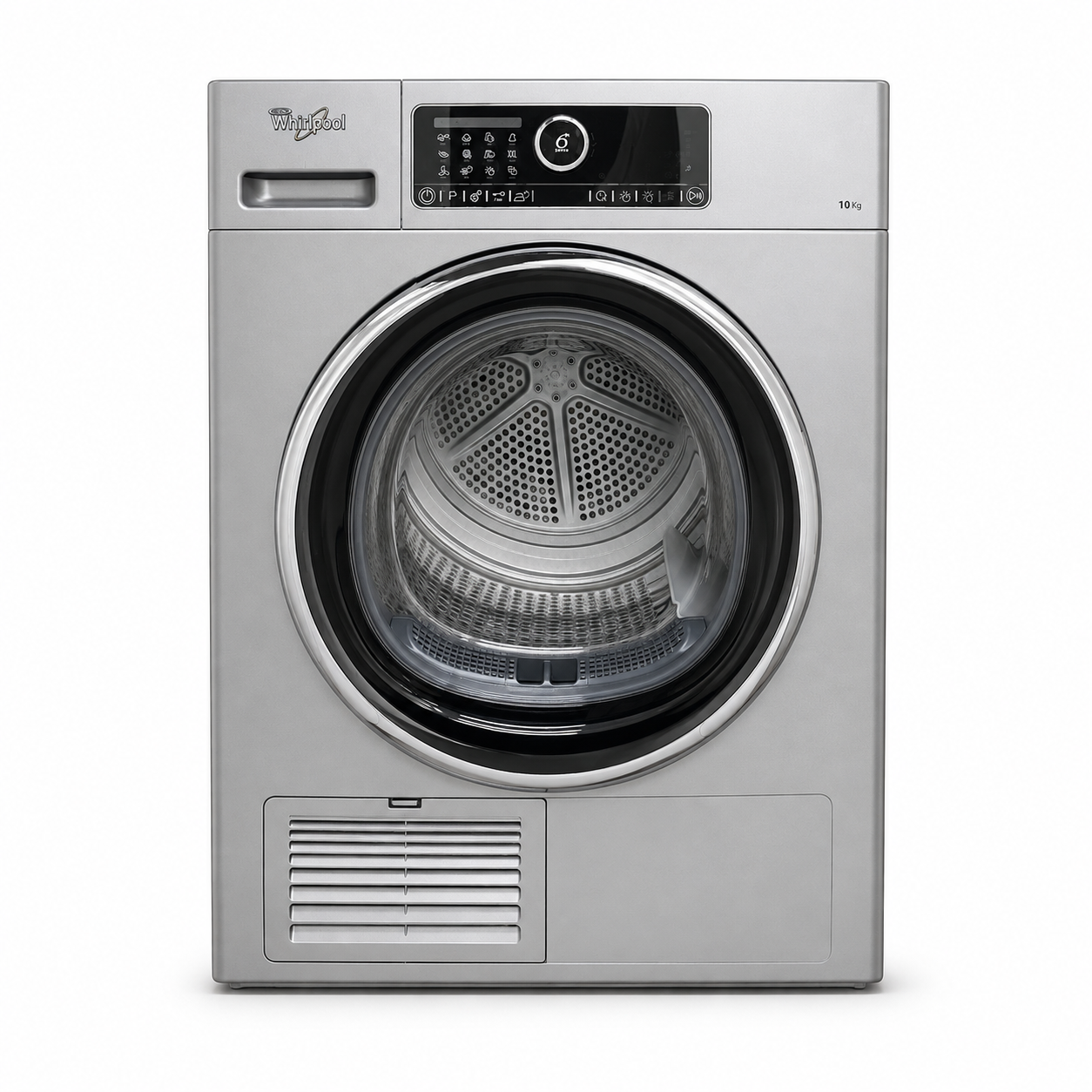 Whirlpool DSCX 10120 10 kg Condenser Tumble Dryer – Silver