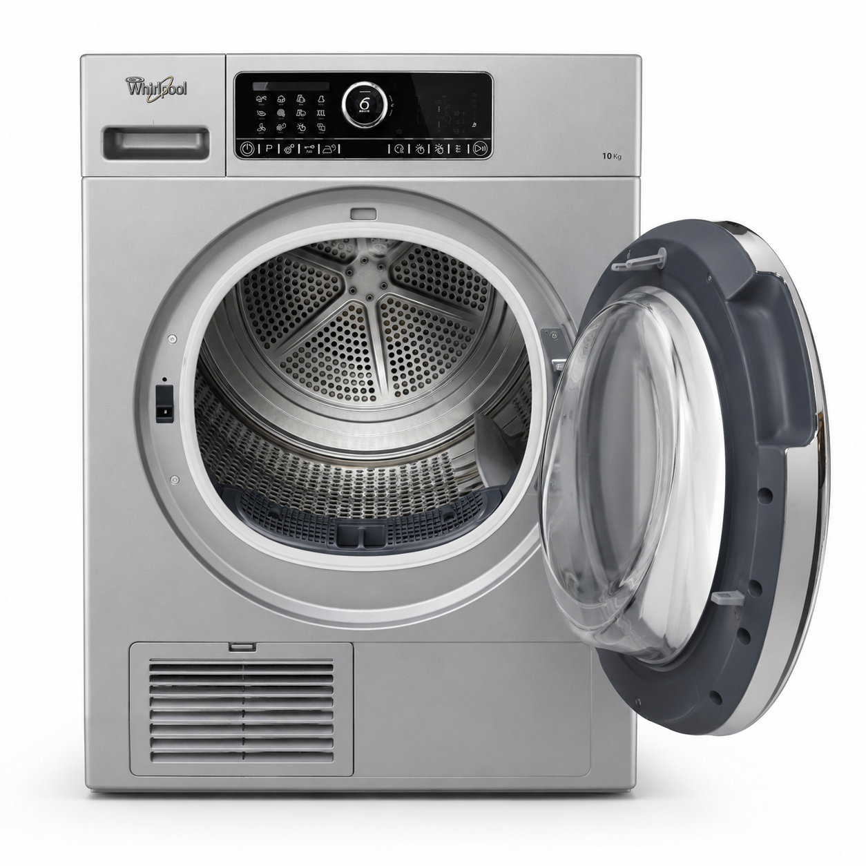 Whirlpool DSCX 10120 10 kg Condenser Tumble Dryer – Silver