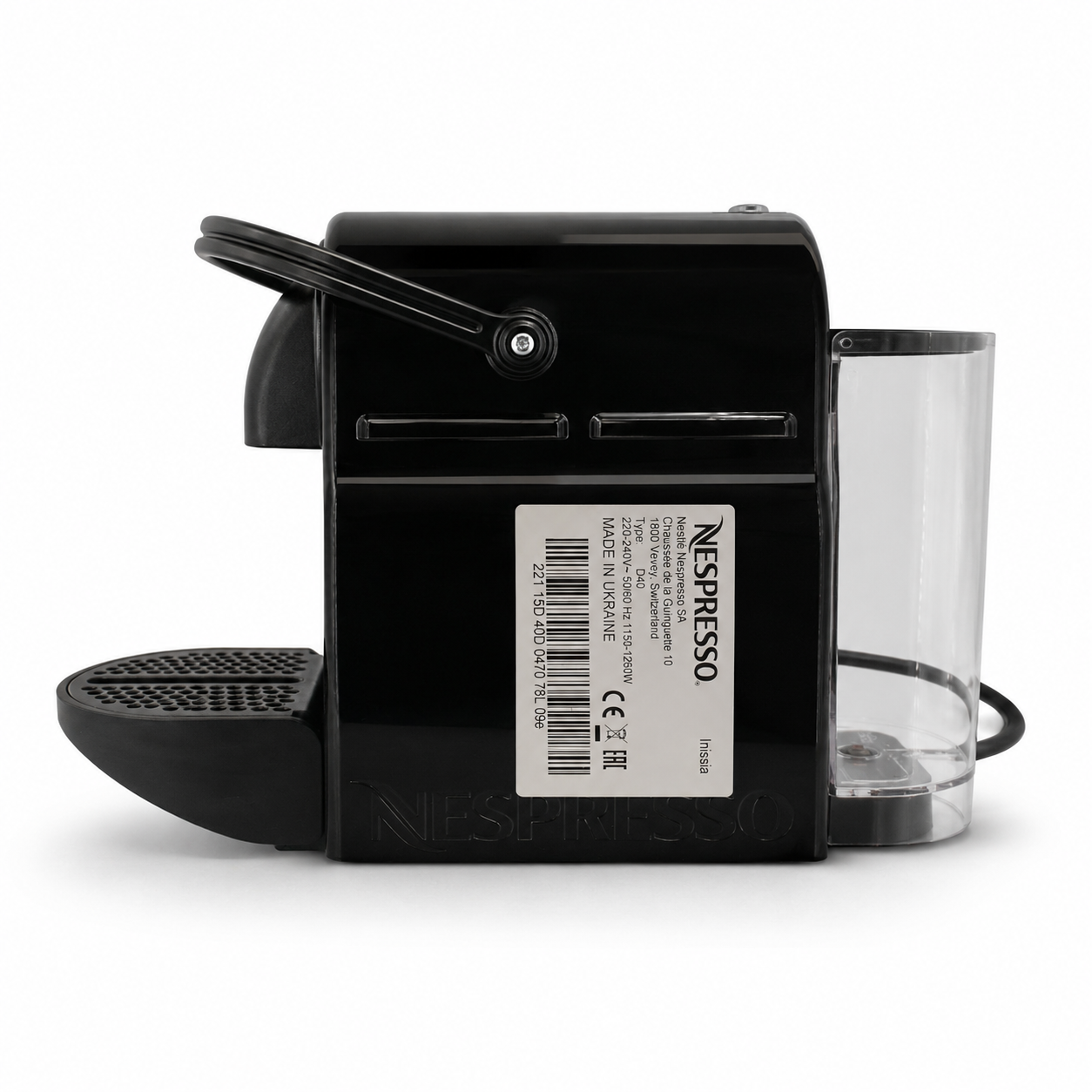 Nespresso Inissia Original Coffee Machine – Black