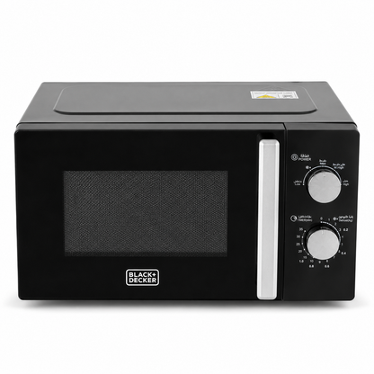 BLACK+DECKER MZ2015P-B5 20 L Microwave Oven – Black – 700 W