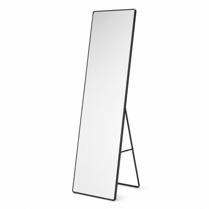 IKEA KARMSUND Standing Mirror – Black – 40 × 167 cm