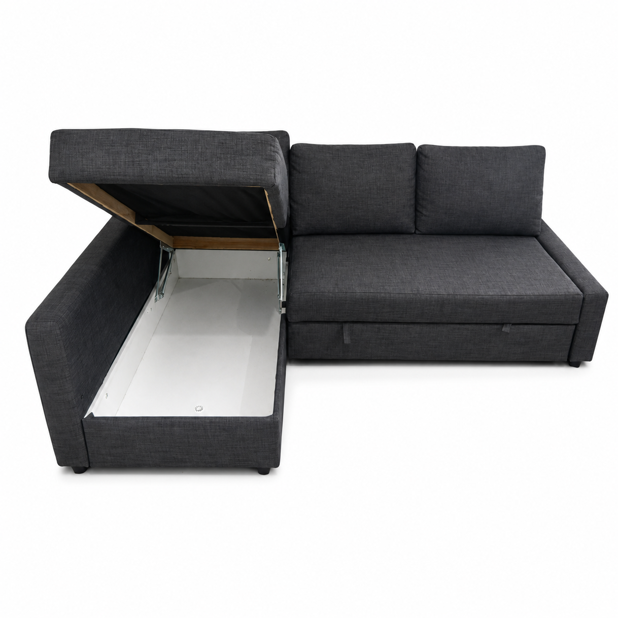 IKEA FRIHETEN Corner Sofa-Bed with Storage – Skiftebo Dark Grey – 230 cm