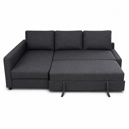 IKEA FRIHETEN Corner Sofa-Bed with Storage – Skiftebo Dark Grey – 230 cm
