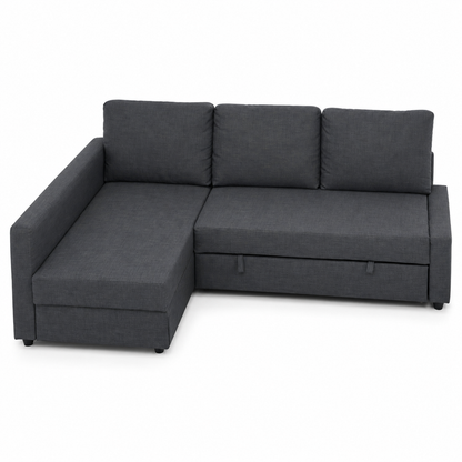 IKEA FRIHETEN Corner Sofa-Bed with Storage – Skiftebo Dark Grey – 230 cm
