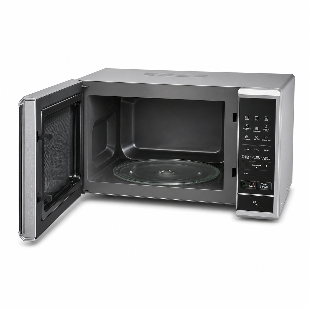 LG MH8040SMS 40 L Grill Microwave Oven – 1000 W – Silver