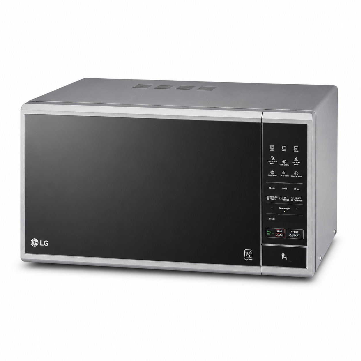 LG MH8040SMS 40 L Grill Microwave Oven – 1000 W – Silver