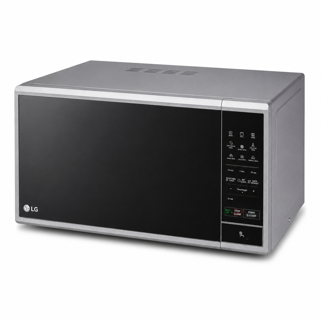 LG MH8040SMS 40 L Grill Microwave Oven – 1000 W – Silver