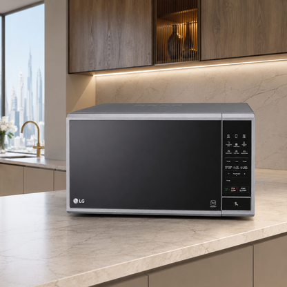 LG MH8040SMS 40 L Grill Microwave Oven – 1000 W – Silver