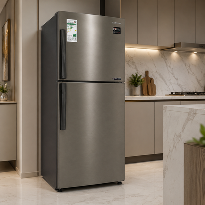 Samsung RT36FAJEDSP 360 L Top Freezer Refrigerator with Digital Inverter – Stainless Steel