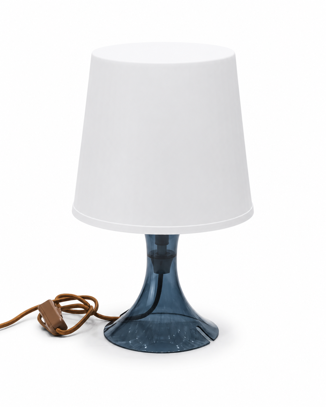 IKEA LAMPAN Table Lamp | Dark Blue & White, 29 cm