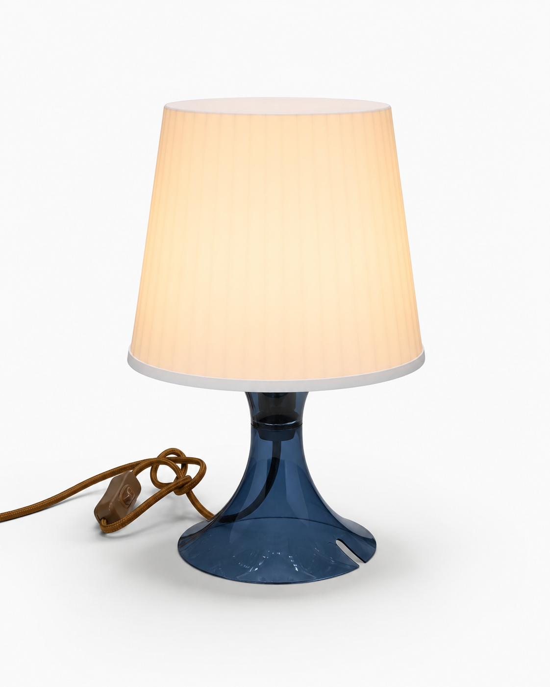 IKEA LAMPAN Table Lamp | Dark Blue & White, 29 cm