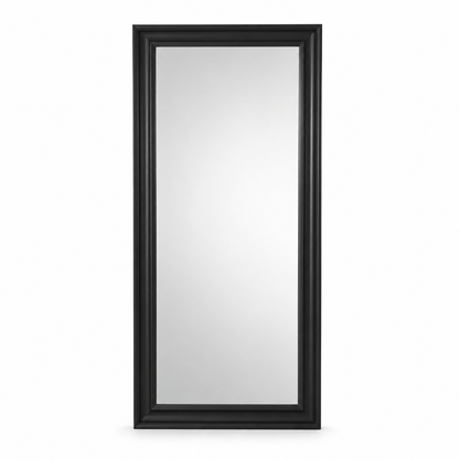 IKEA HEMNES Black-Brown Solid Pine Full-Length Mirror | 74x165 cm