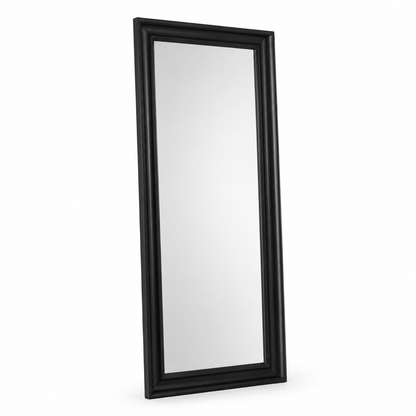 IKEA HEMNES Black-Brown Solid Pine Full-Length Mirror | 74x165 cm