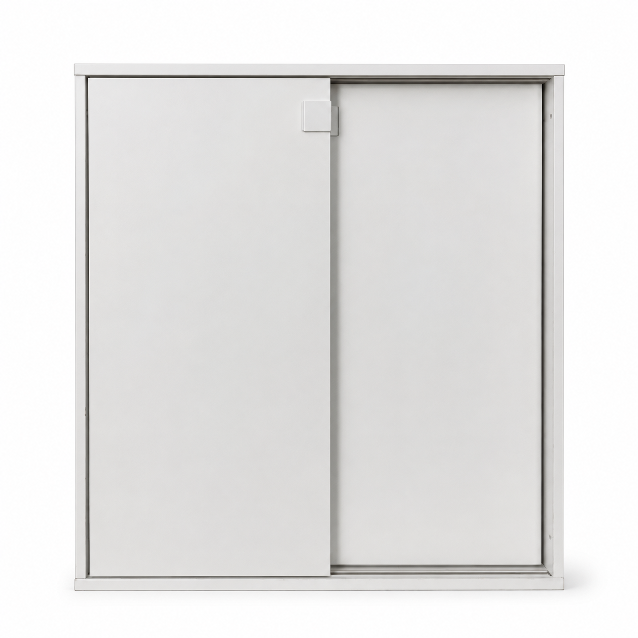 IKEA GALANT White Lockable Sliding-Door Office Cabinet | 160x45x120 cm