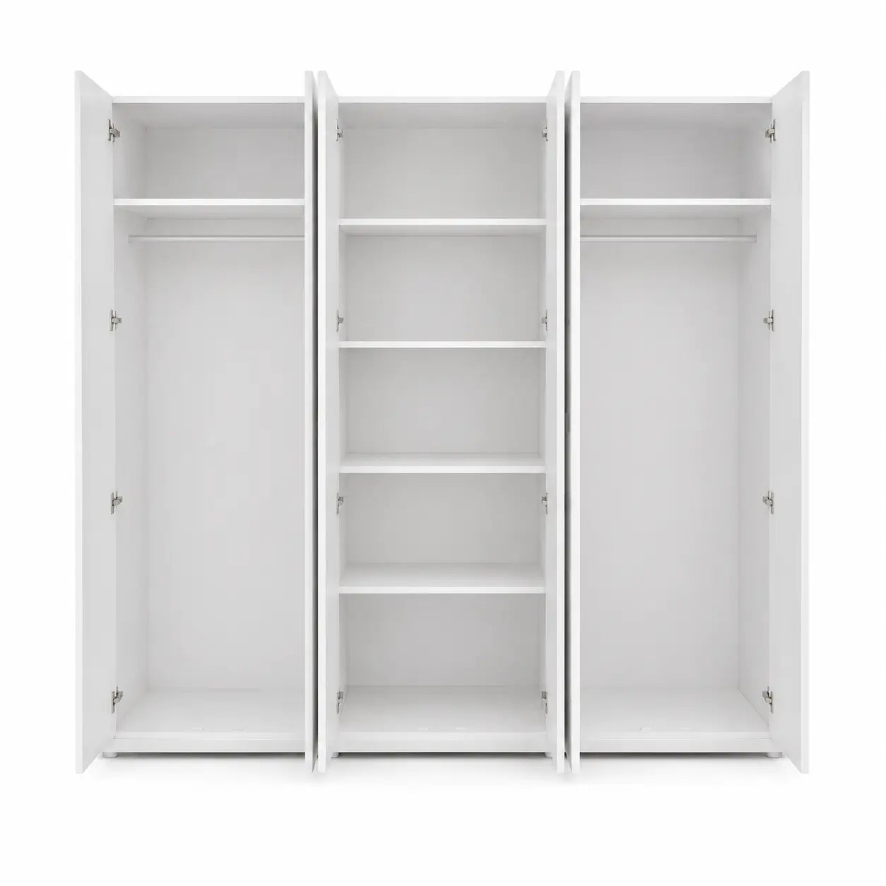 Home Box Artisan 6-Door Wardrobe with 2 Mirrors | Glossy - used 7 months