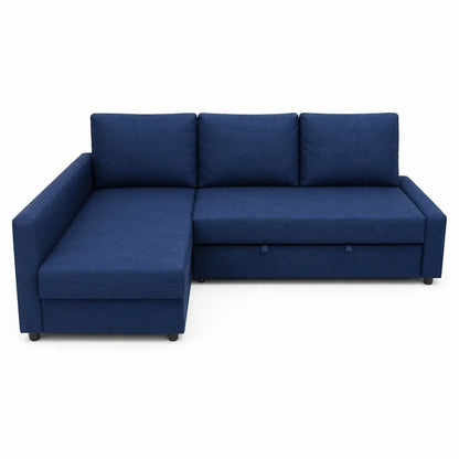 IKEA FRIHETEN Corner Sofa-Bed with Storage | Dark Blue, 3-Seater - used 5 months