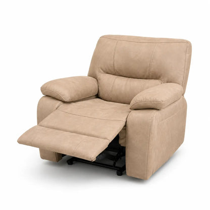 Home Center Harmony Fabric Recliner | 1-Seater, Solid Wood Frame - used 5 months