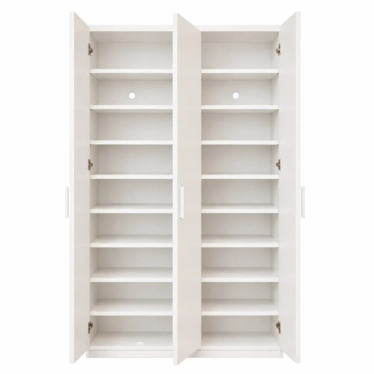Home Box Maverick 44-Pair Tall Shoe Cabinet | White - used 6 months