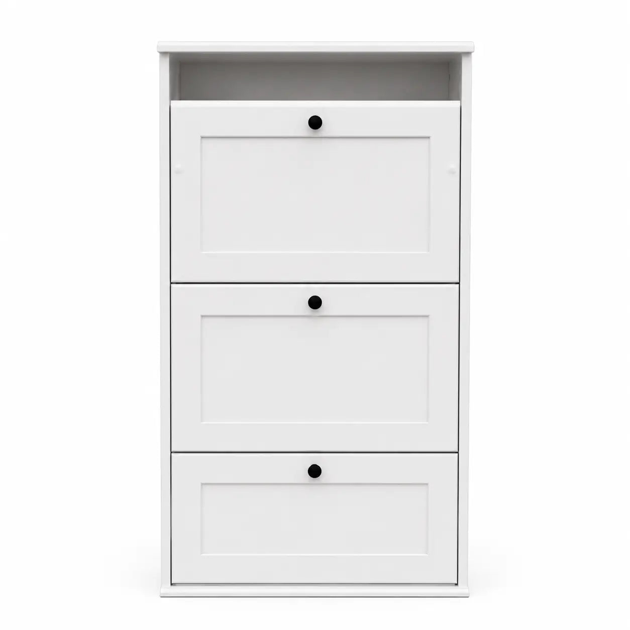 IKEA BRUSALI Shoe Cabinet with 3 Compartments | White - used 4 months
