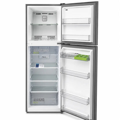Midea MDRT385MTE46 Top Mount Refrigerator | 385L Gross, Frost-Free, Silver - used 6 months