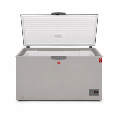 Hoover HCF-K493-GR Single-Door Chest Freezer | 493L Gross, Convertible, Grey - used 4 months