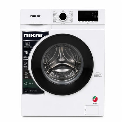 Nikai NWM701FN9 7kg Front Load Washing Machine | 1000 RPM, 16 Programs, Hygiene Steam - used 5 months
