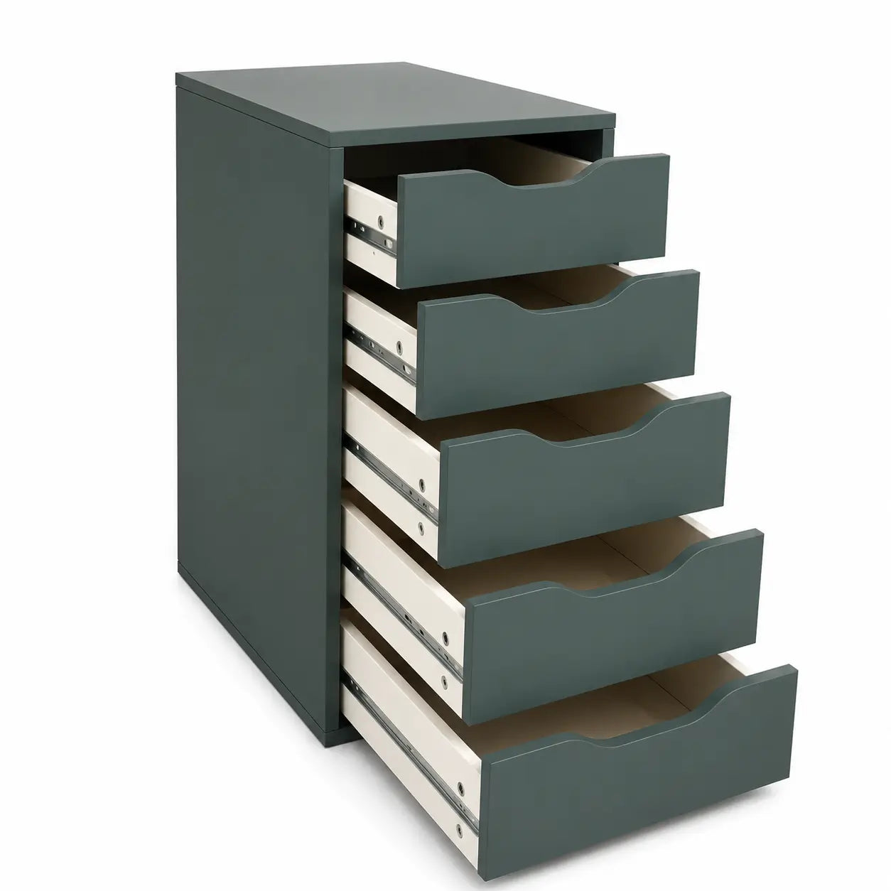 IKEA ALEX Drawer Unit | Grey-Turquoise, 36x36x70 cm - used 2 months