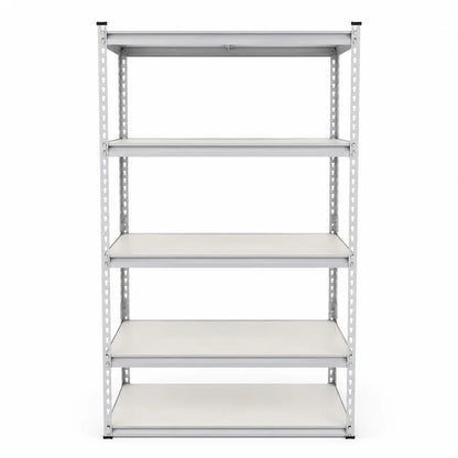 5-Tier Medium Duty Storage Shelf Rack | White - used 4 months