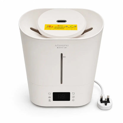 ASAKUKI 4L Cool Mist Humidifier & Essential Oil Diffuser | Top-Fill, LED Display, 40H Runtime - used 3 months