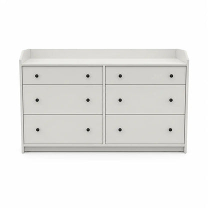 IKEA HAUGA Chest of 6 Drawers | White, 138x46x84 cm - used 5 months