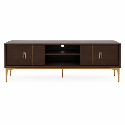 Home Center Fenton TV Unit | 201x45x45 cm, 2 Drawers & Shelf - used 6 months