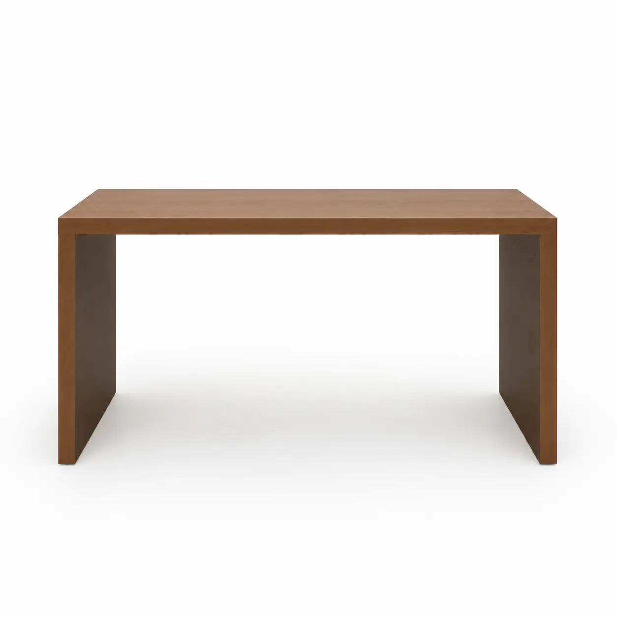 Minimalist Wood Waterfall Desk | Medium Wood Finish, 150x65x73 cm - used 5 months