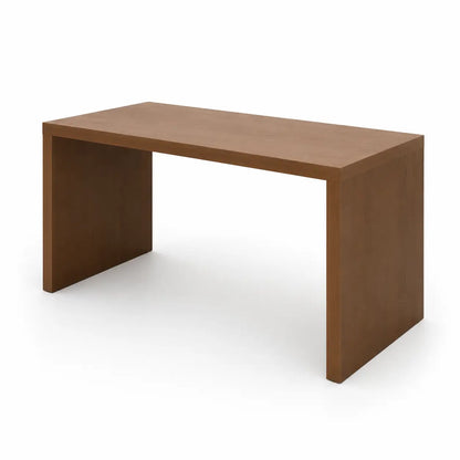 Minimalist Wood Waterfall Desk | Medium Wood Finish, 150x65x73 cm - used 5 months