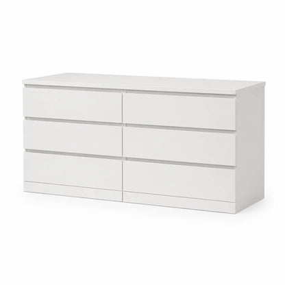 IKEA MALM Chest of 6 Drawers | White, 160x48x78 cm - used 3 months