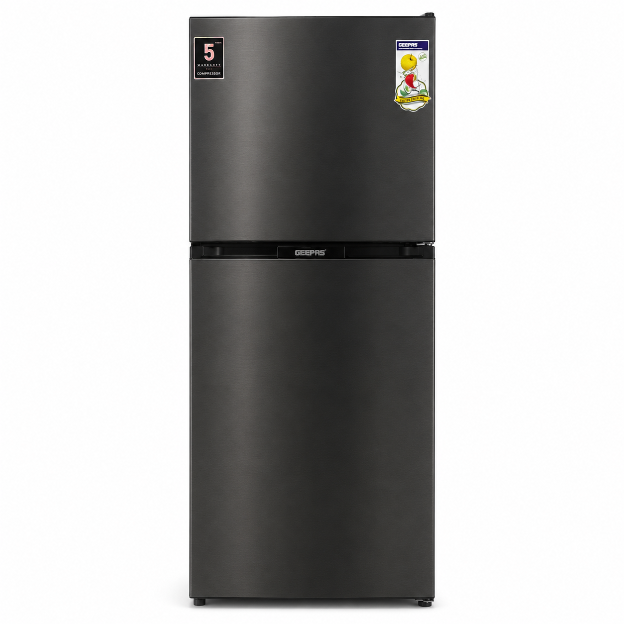 Geepas GRF3207SSXXN Top Mount Refrigerator | 320L Gross, Total No Frost, Inox - used 6 months